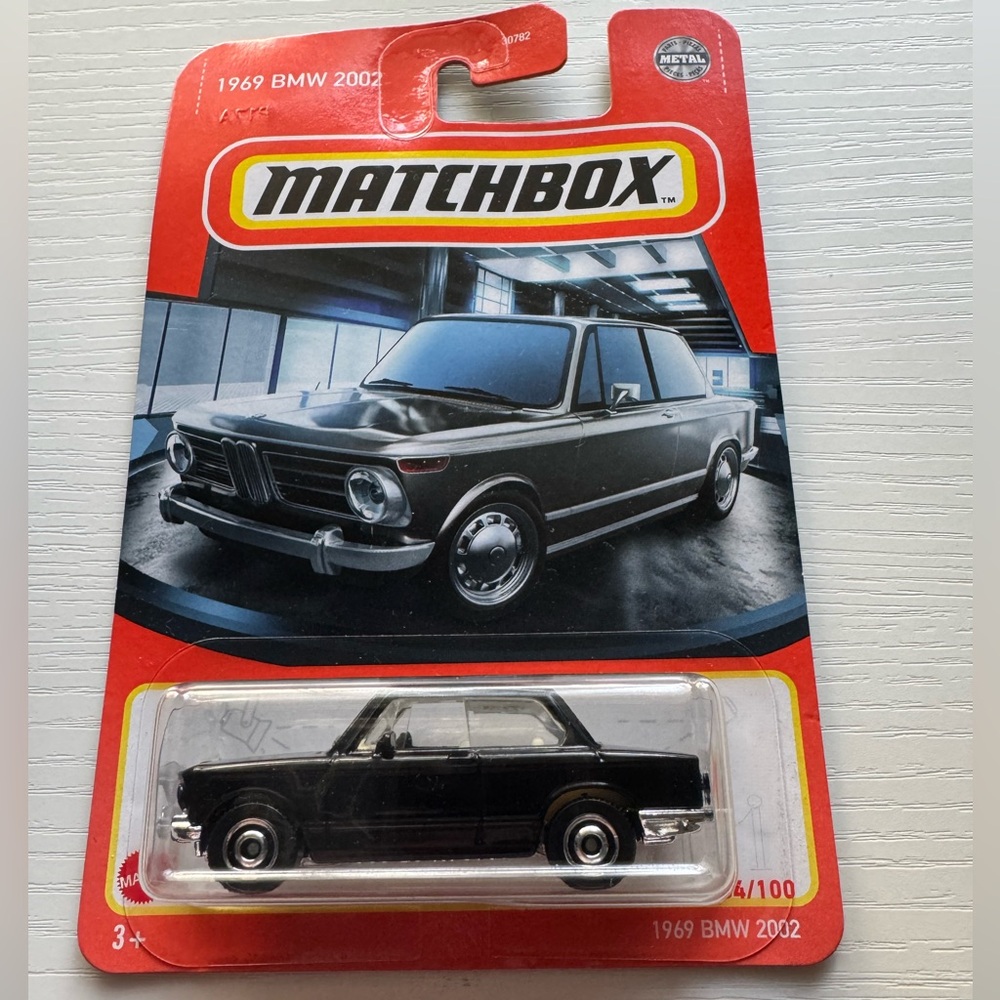 Matchbox 1969 BMW 2002 Diecast Car | New on Card